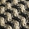 Deerlux 16" Handwoven Cotton Throw Pillow Cover with Small Black & White Chevron Pattern with Filler QI004302.CV.K - alternate 5